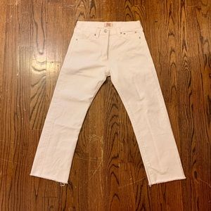 Vintage White Levi’s 501 Jeans Size 27/28